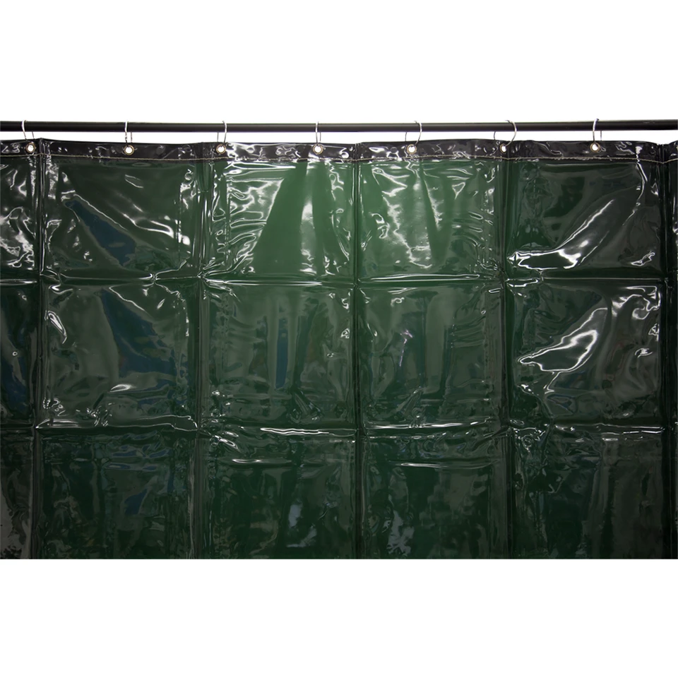 Weldclass Welding Curtain 1.8 x 1.8m Green, Fire Retardant Welding Screen
