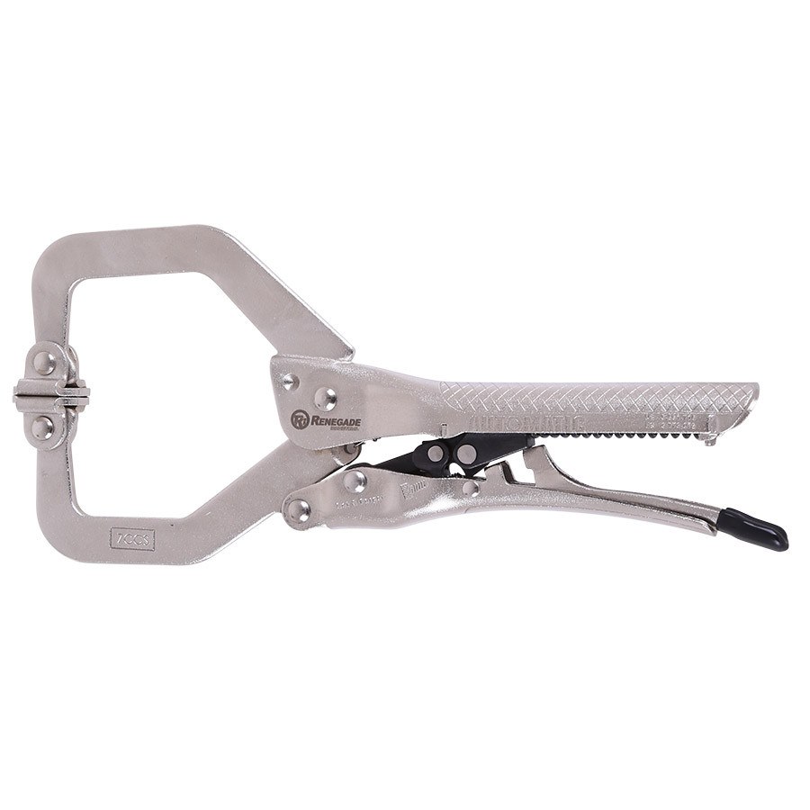 Renegade Industrial 180mm (7") Swivel Pad CClamp Lockjaw Automatic