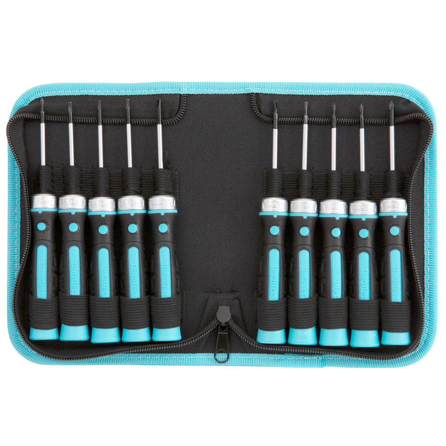 DURATECH 41-Piece Cordless Electric Screwdriver Set