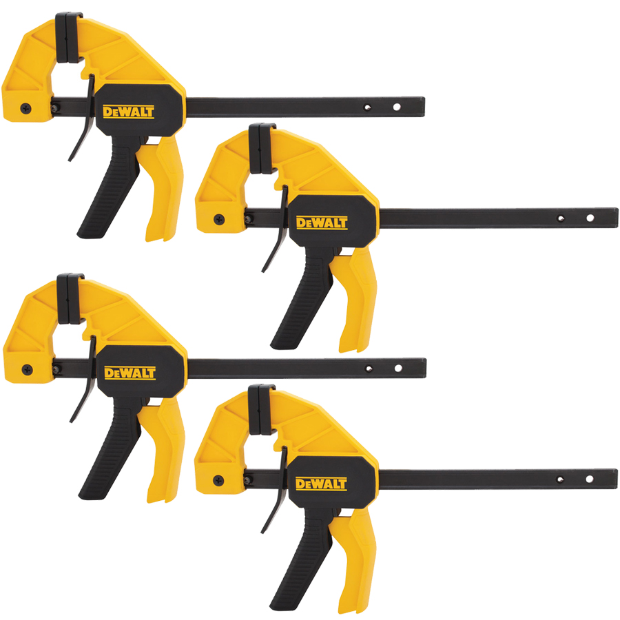 Medium and Large Trigger Clamps (4 PK)