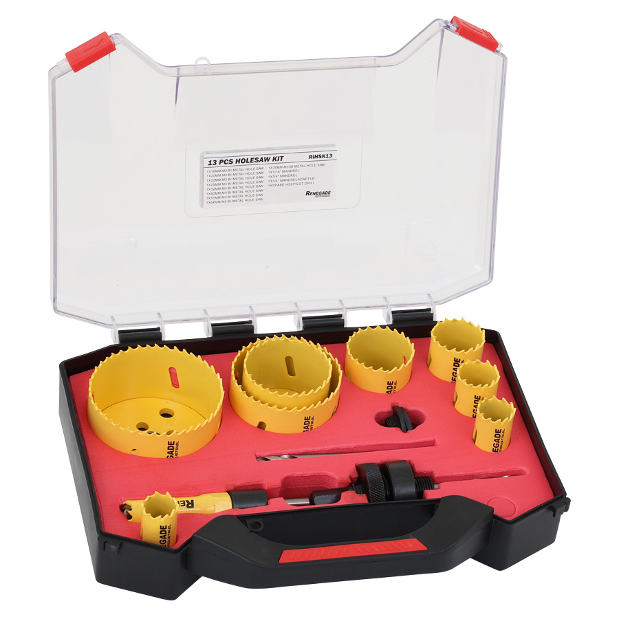 Morse® Electricians Combination Hole Saw Kit