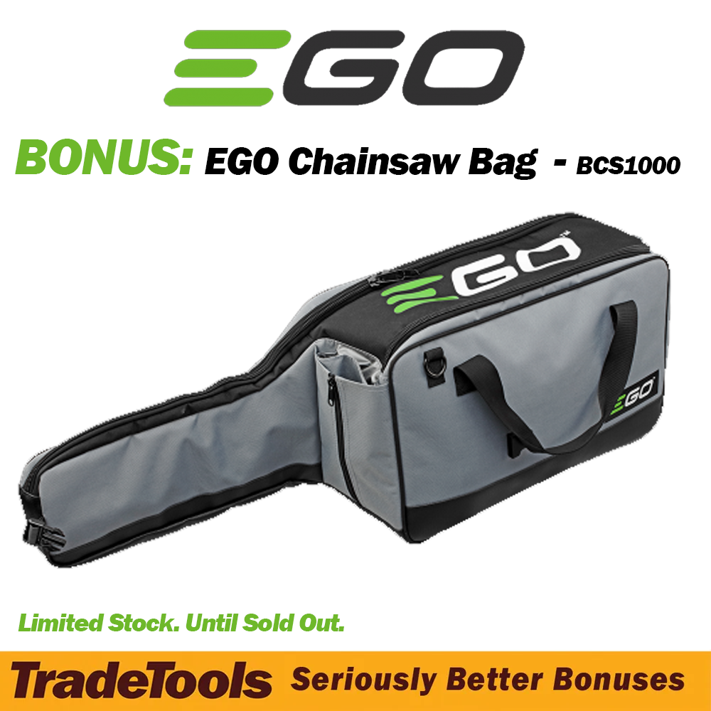 EGO 56V 5.0Ah 45cm (18") Brushless Cordless Chainsaw Kit + BONUS