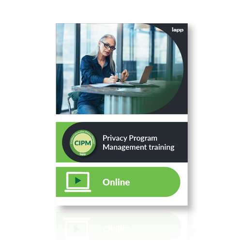 Privacy Program Management (CIPM) Online Training