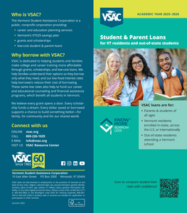 VSAC Student & Parent Loan Brochure VSAC Student & Parent Loan Brochure