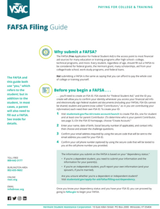 FAFSA Filing Guide