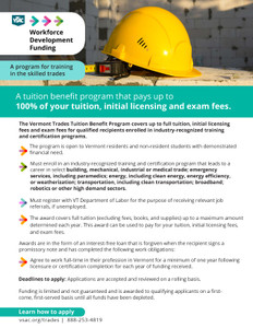 Vermont Trades Program - Digital Only