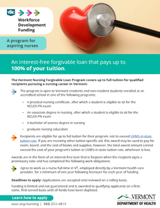 Vermont Nursing Program - Digital Only Vermont Nursing Program - Digital Only