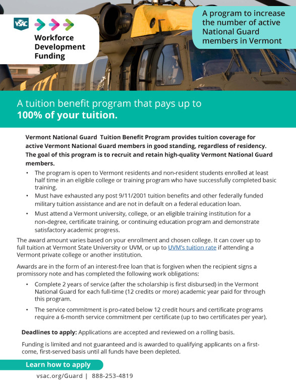 Vermont National Guard Program - Digital Only