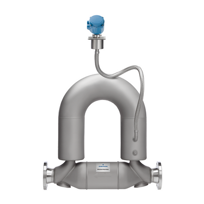 Micro Motion ELITE CMF350A Coriolis Meter, 4 Inch (DN100), 316L Stainless Steel, High Temperature