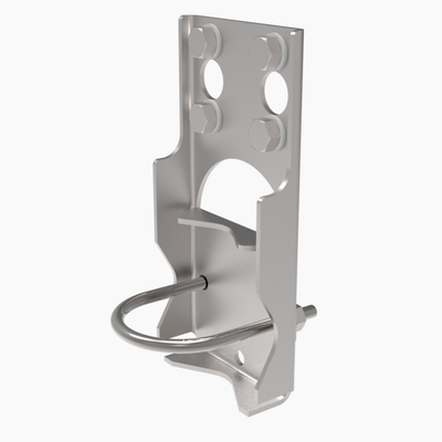 Rosemount™ BC Mounting Bracket, 2-in. Pipe Mount, Bolts, All Stainless Steel