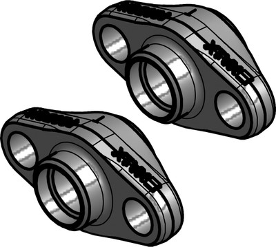 Danfoss 006-1115 Flange set, Flange, 20 mm, Butt weld