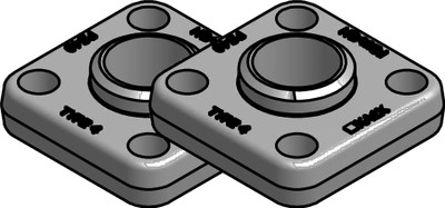 Danfoss 006-1117 Flange set, Flange, 25 mm, Butt weld