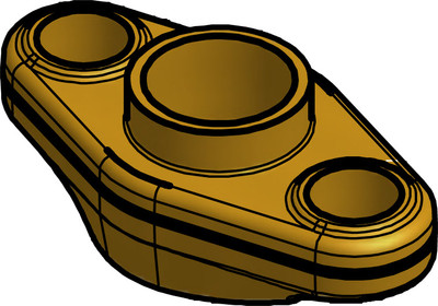 Danfoss 006-1163 Flange set, Flange, 16 mm, Soldering