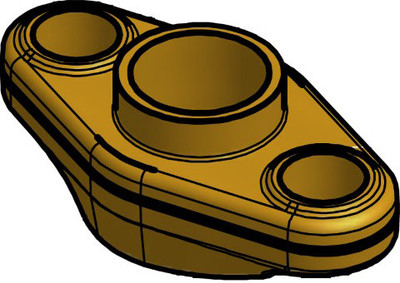 Danfoss 006-1175 Flange set, Flange, Soldering