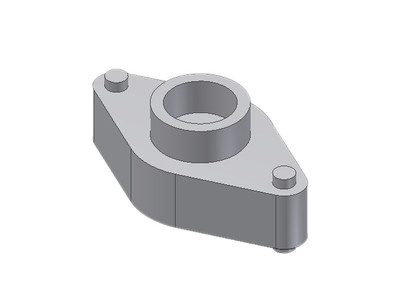 Danfoss 027L1222 Flange set, Flange, 22 mm, Soldering