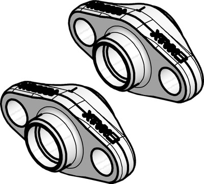 Danfoss 192H3014 Flange set, Flange, 25 mm, Butt weld