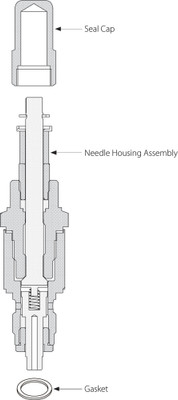 Danfoss 027H8415 Repair kit, Needle Housing