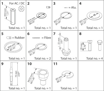 Danfoss 032F2338 Overhaul kit, Overhaul kit