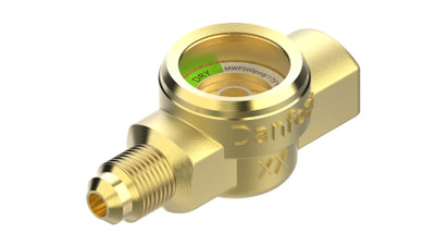 Danfoss 014-0171 SGN 6, Sight glass, Flare, 6.00 mm, Flare, 6.00 mm
