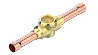 Danfoss 014-1130 SGN 12s, Sight glass, Solder, ODF, 12.00 mm, Solder, ODF, 12.00 mm