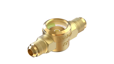 Danfoss 014L0080 SGP 10 X, Sight glass, Flare, 10.00 mm, Flare, 10.00 mm