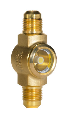 Danfoss 014L0163 SGP 12 N, Sight glass, Flare, 12.00 mm, Flare, 12.00 mm