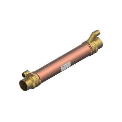 Danfoss 015D0009 Tube-in-tube heat exchanger, HE 8.0