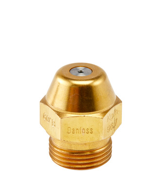 Danfoss 030B0203 Oil Nozzles, OD B, 31.50 gal/h, 122.48 kg/h, 60 °, Semi solid