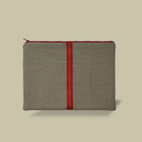 Funda IPAD/Tablet  Lino Aristi (Casa Silverio) con cinta roja Mokuba