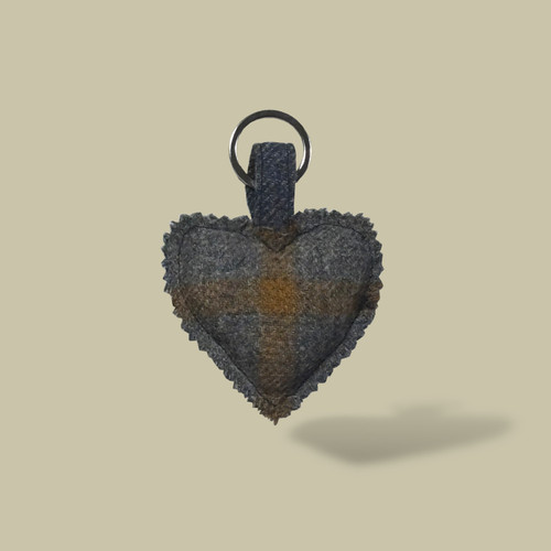 Colgante CORAZÓN SHETLAND 100% Lana