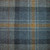 Cojín Inverness 100% Shetland Wool Blue Grey Gold Tartan