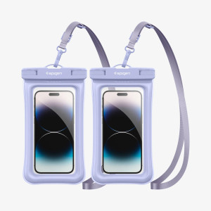 Spigen AquaShield Waterproof Floating Case (2 Pack) for Life Floating Case - Aqua Blue