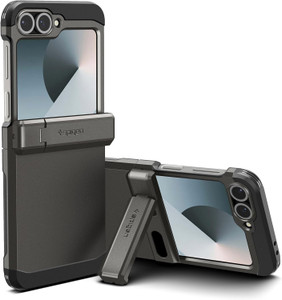 Spigen Tough Armor Pro for Samsung Galaxy Z Flip 6 - Gunmetal