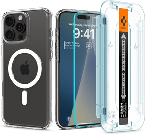 Spigen Ultra Hybrid Mag Fit Pack for Apple iPhone 16 Pro Max - White