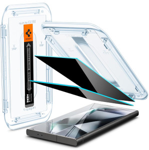 Spigen tR EZ Fit Privacy for Samsung Galaxy S24 Ultra - Transparency