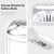 Spigen Ultra Hybrid for Samsung Galaxy Buds 3 - Buds 3 Pro - Jet White
