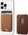Spigen Valentinus 3-Cards (MagFit) for Life MagSafe Card Holder - Brown