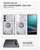Spigen Ultra Hybrid Mag Fit for Samsung Galaxy S26 Plus - Zero One White