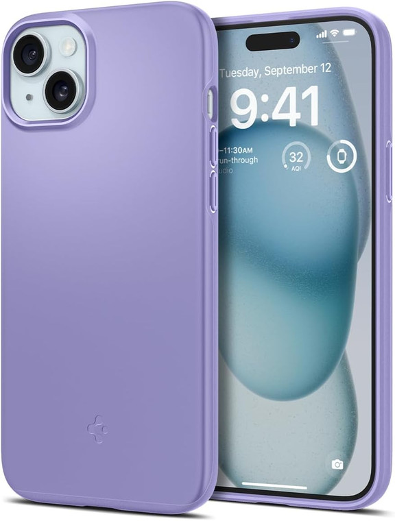 Spigen Thin Fit for Apple iPhone 15 - Iris Purple