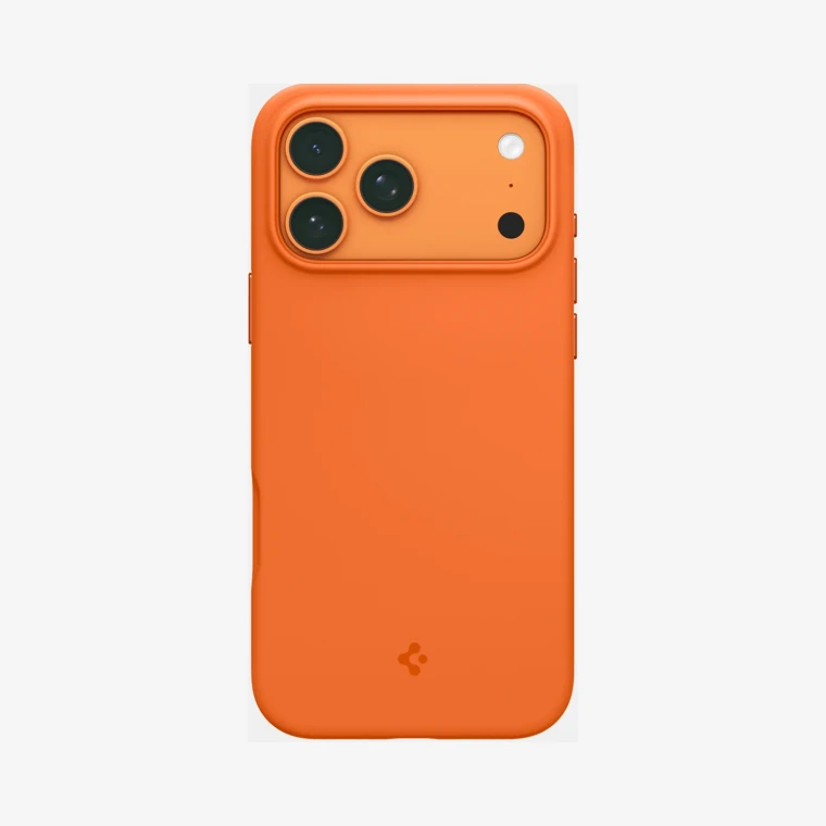 Spigen Silicone Fit Mag Fit for Apple iPhone 17 Pro - Cosmic Orange