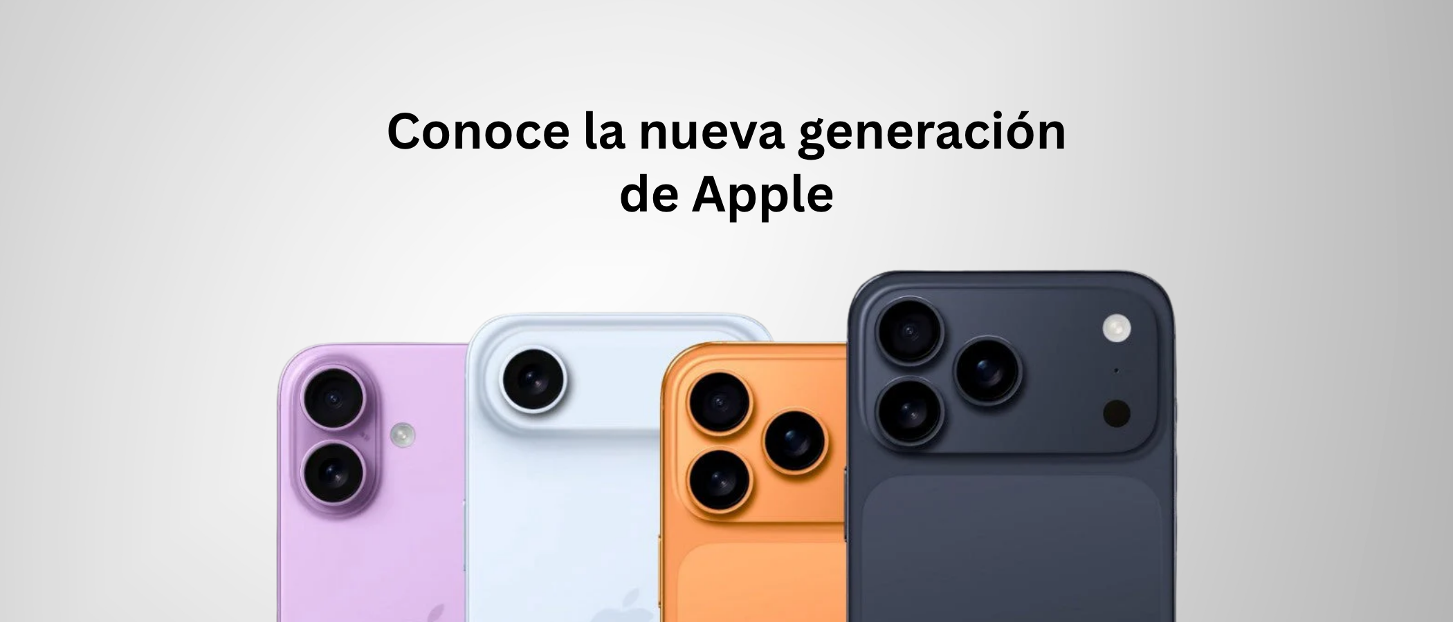 La nueva generaci&oacute;n apple