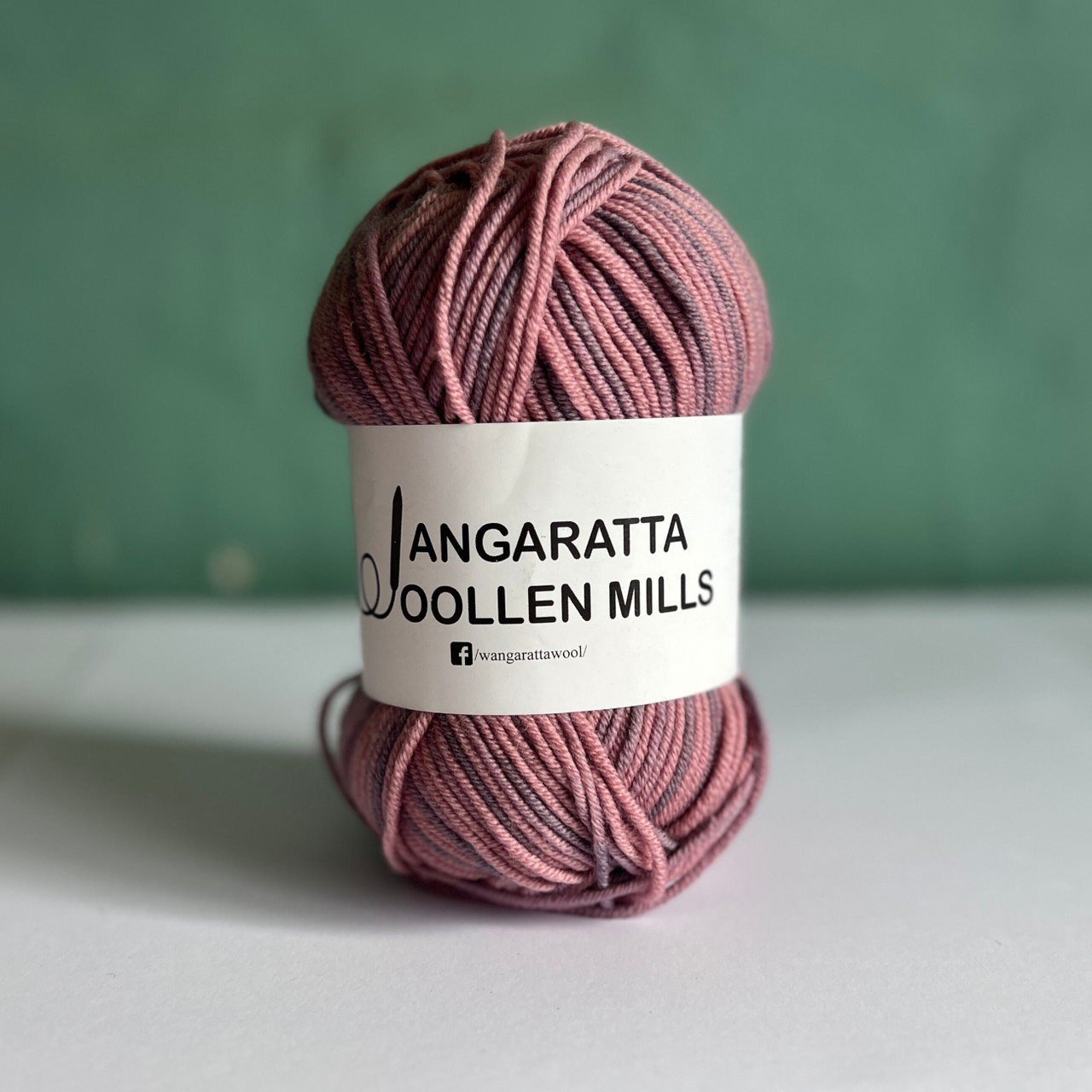 WWM Superfine Print 8 ply 65 gm Pink Print - Wangaratta Woollen Mills