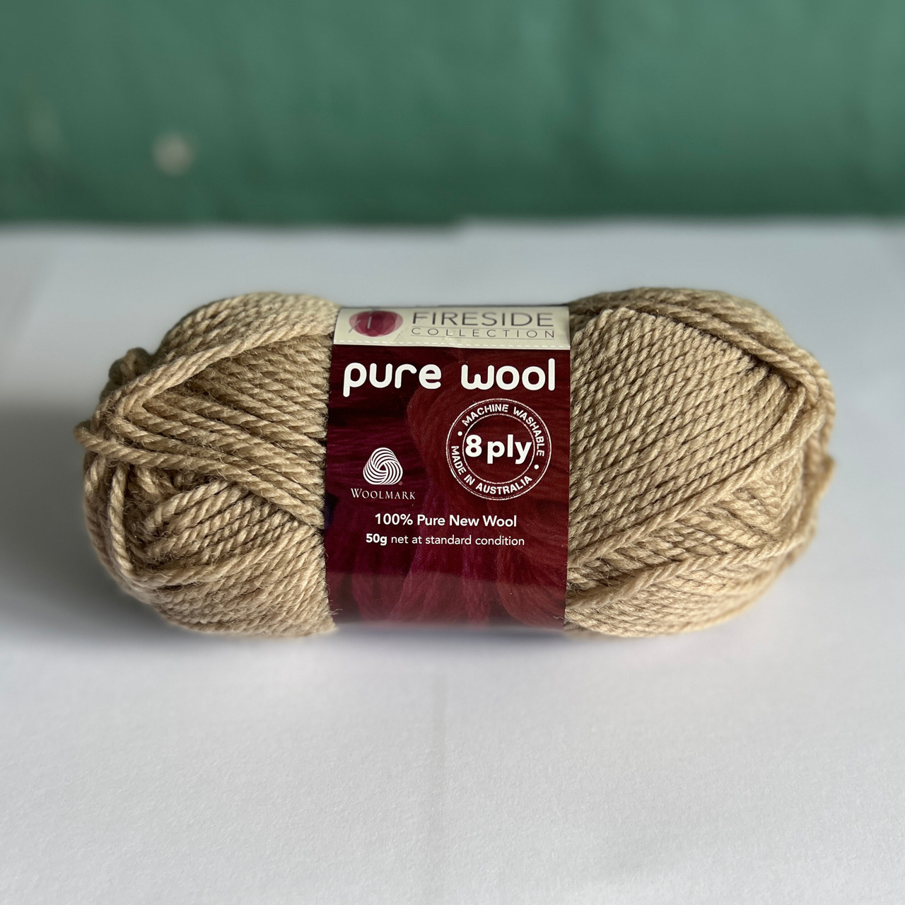Fireside Collection 8 ply - 50 gm - Tan - Wangaratta Woollen Mills