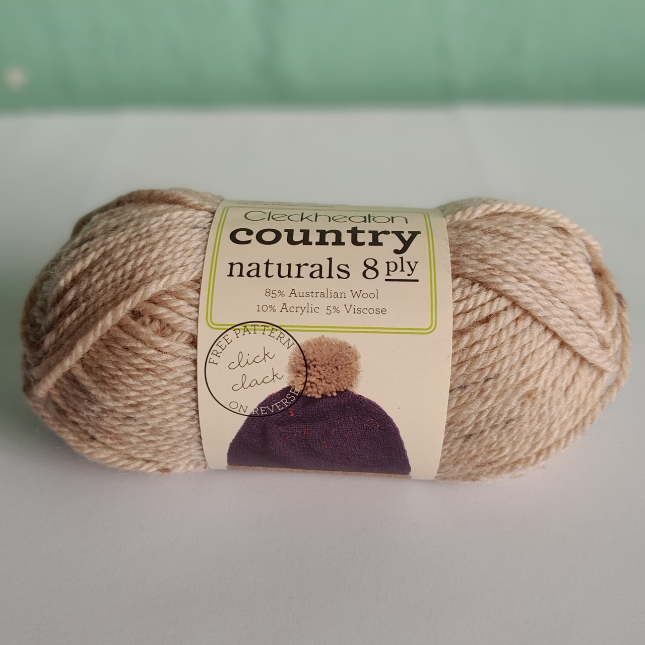 Cleckheaton Country Naturals 8ply - 1806 Light Camel - Wangaratta
