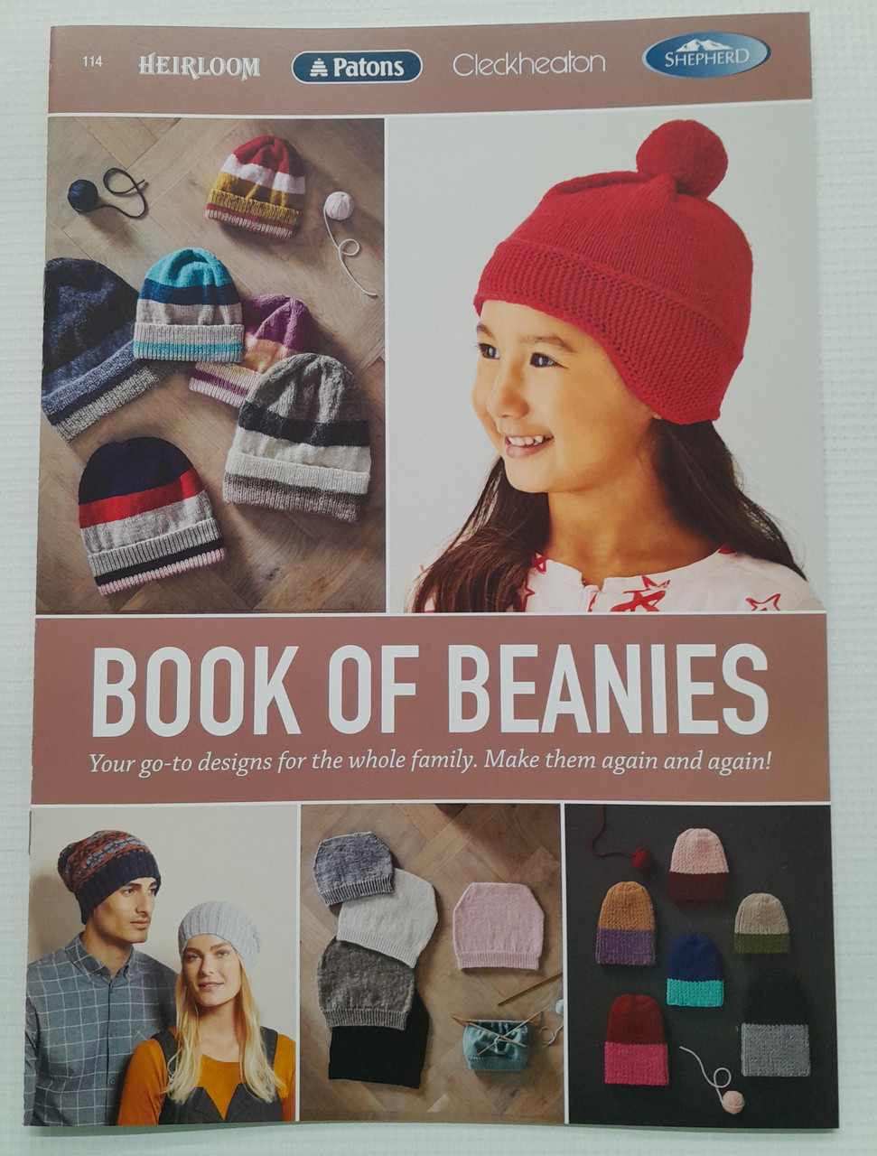 Book of Beanies Wangaratta Woollen Mills - Main Image