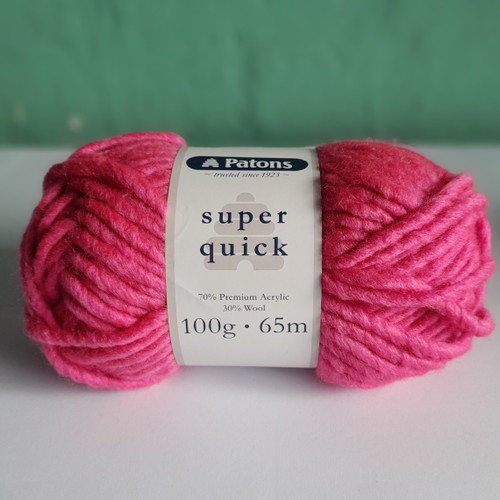 Patons Super Quick 100g Pink Flambe