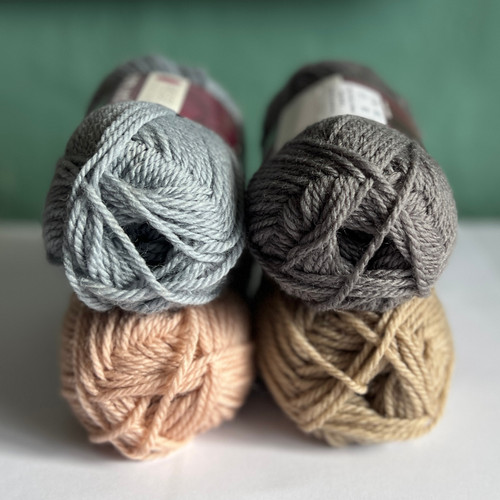 Gentle machine washable 100% wool, made in Australia. This soft wool is perfect for jumpers, beanies, scarves, blankets, etc, all your favourite 8 ply projects

95 metres to a 50 gm ball, 4 mm needles recommended. 22 stiches and 30 rows to a 10 cm square

Please be aware the product image has not been calibrated and the colour may appear slightly different in real life.