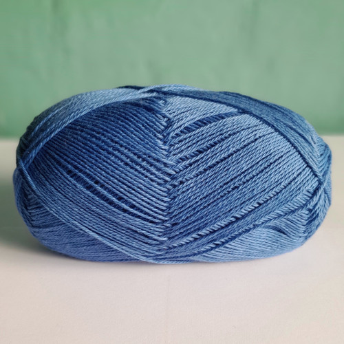 Wangaratta Woollen Mills own 8ply Cotton in 200gm balls.

Hand wash only, 4mm needle, 480 metres ( approx).

Great knitting for spring or summer wear.