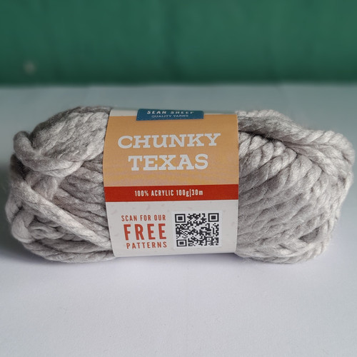 Sean Sheep Chunky Texas - 6 x 100g - Silver