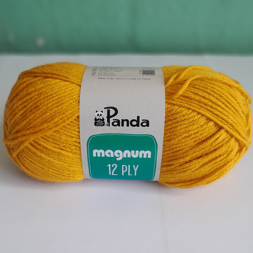 100% premium acrylic 12ply yarn. Each 100g ball contains 202m of yarn. It requires 5.5mm needles, and can be cleaned by hand or warm machine wash. 